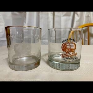 2 Scotch Whiskey glasses